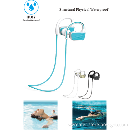 Branded bluetooth headphones waterproof headphones wireless bluetooth earbuds with charging case